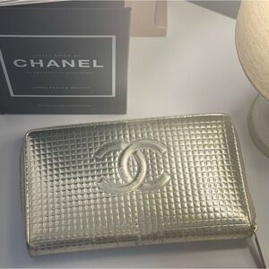 Chanel Gold Metallic Wallet